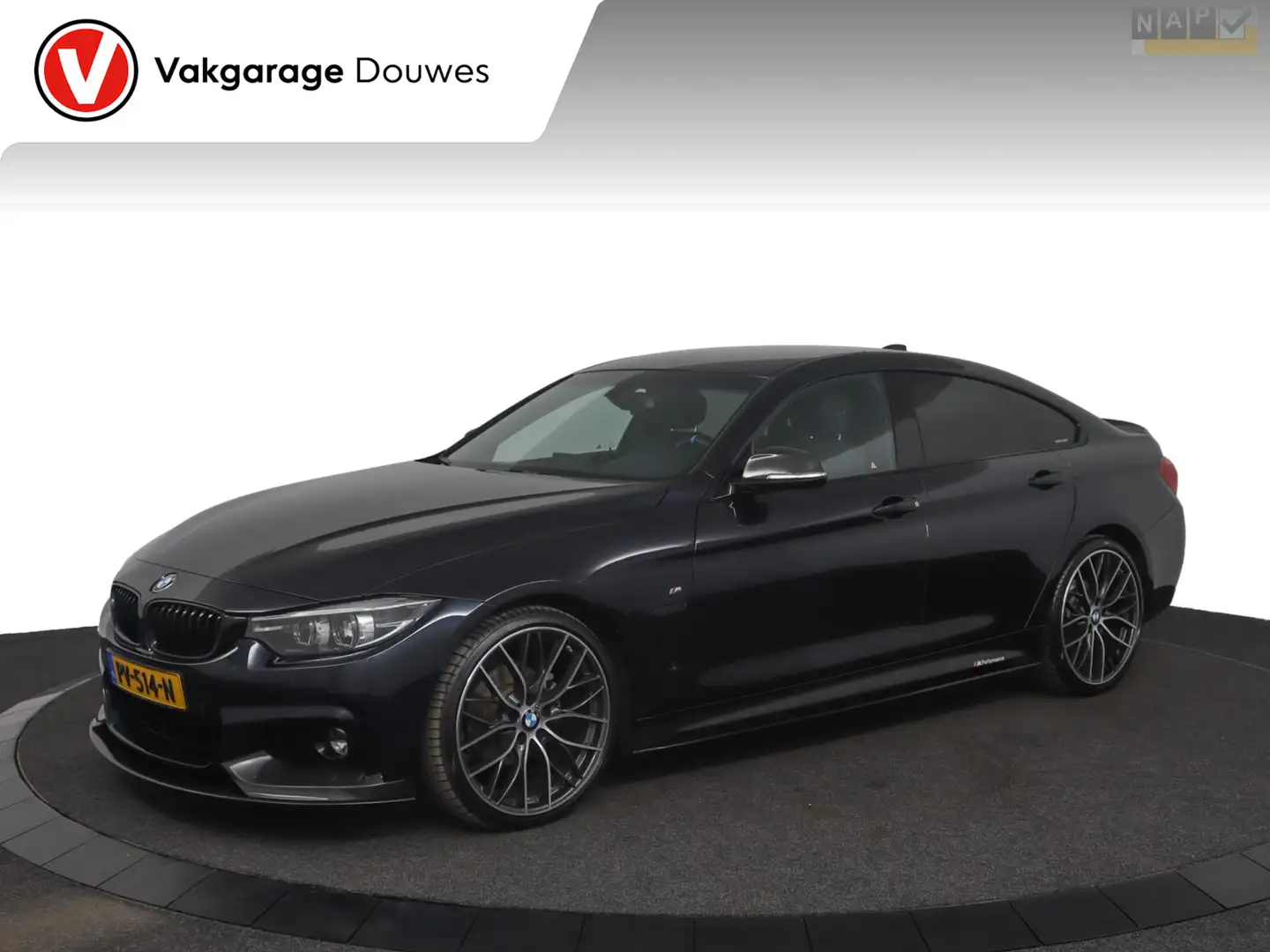 BMW 418 4-serie Gran Coupé 418i Executive | NAP | Automaat Zwart - 1