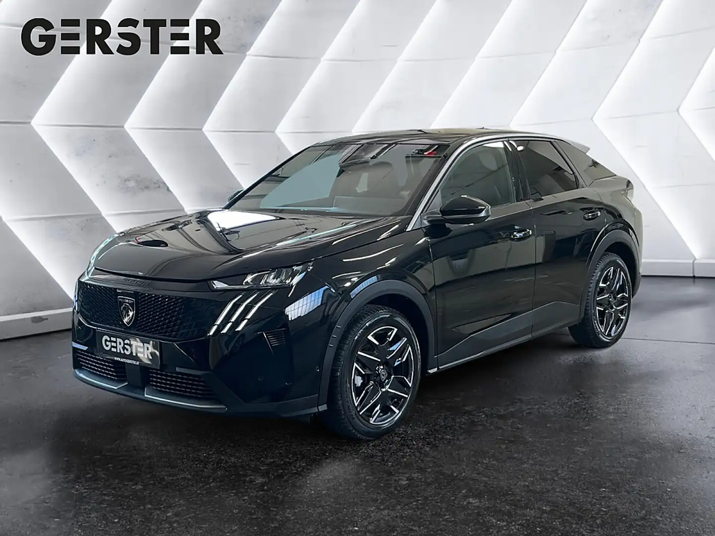 Peugeot 3008 Hybrid 145 E-DCS6 Allure Aut. Schwarz - 1