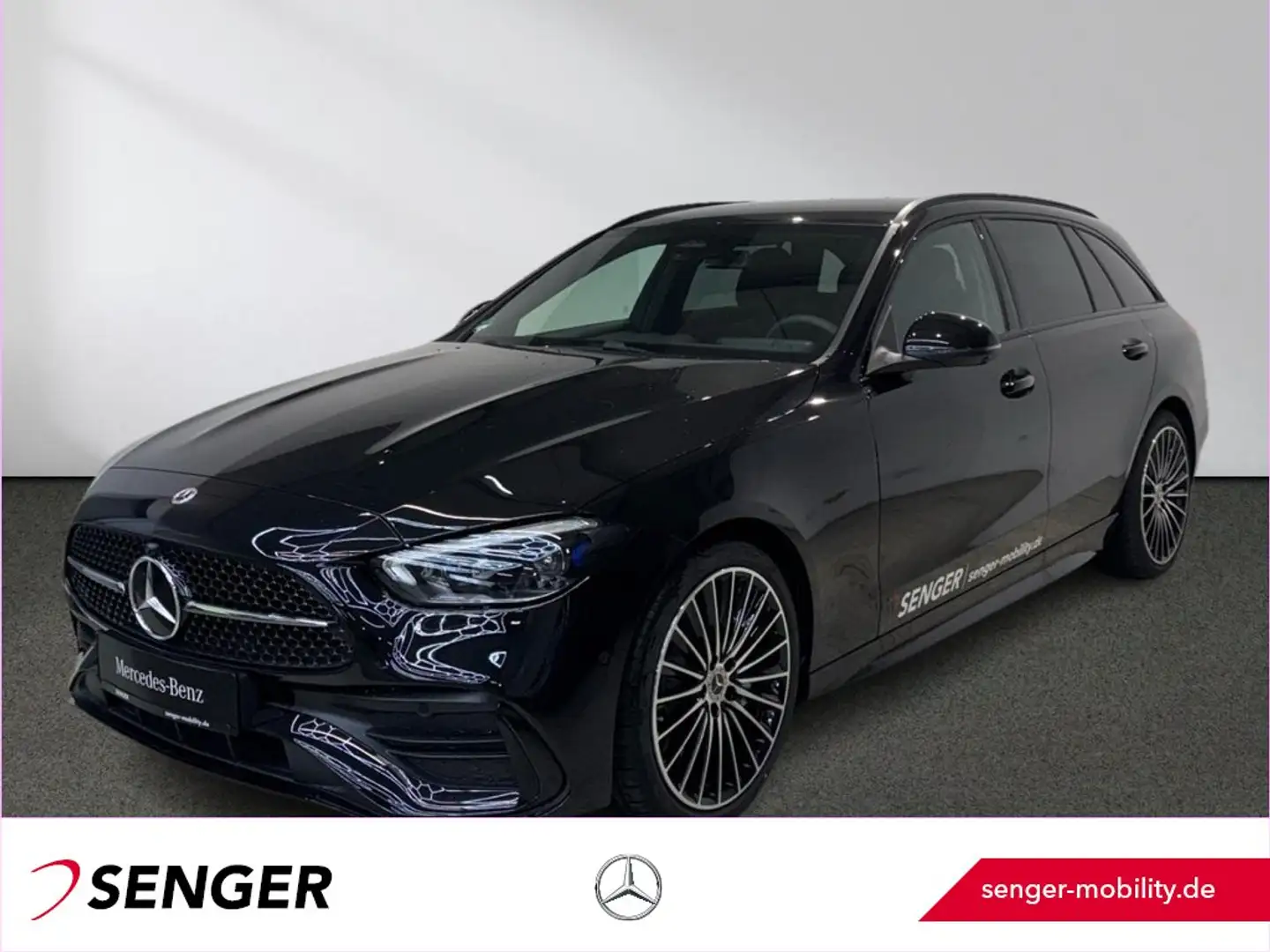 Mercedes-Benz C 200 T AMG Edition Night Digital Light 19" 360° Noir - 1