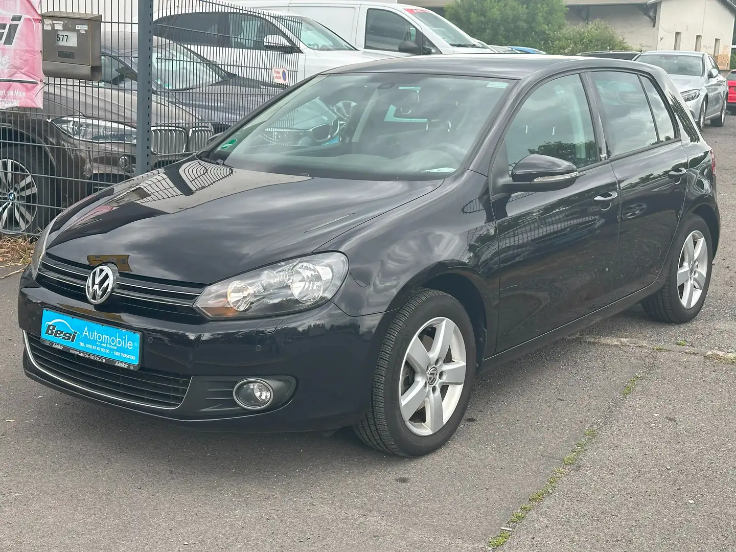Volkswagen Golf VI 1.4 TSI Style DSG ALU  Klimatronic Sitzheizung Schwarz - 1