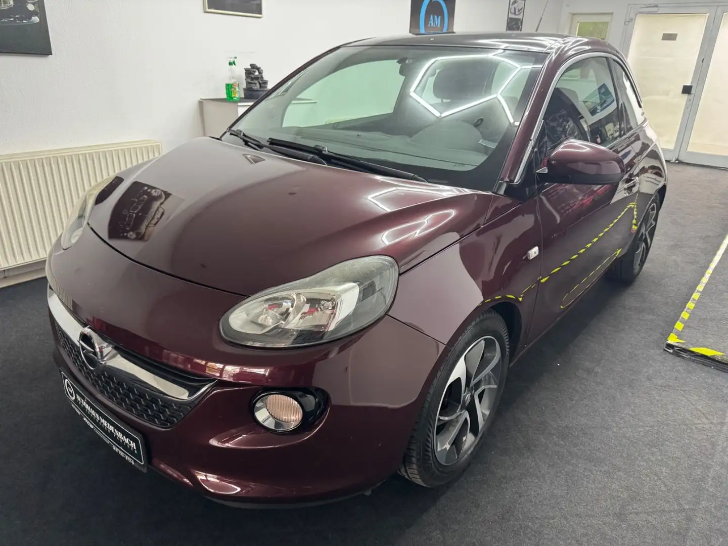 Opel Adam GLAM 1.4 74kW Klima Tempomat PDC Rot - 1