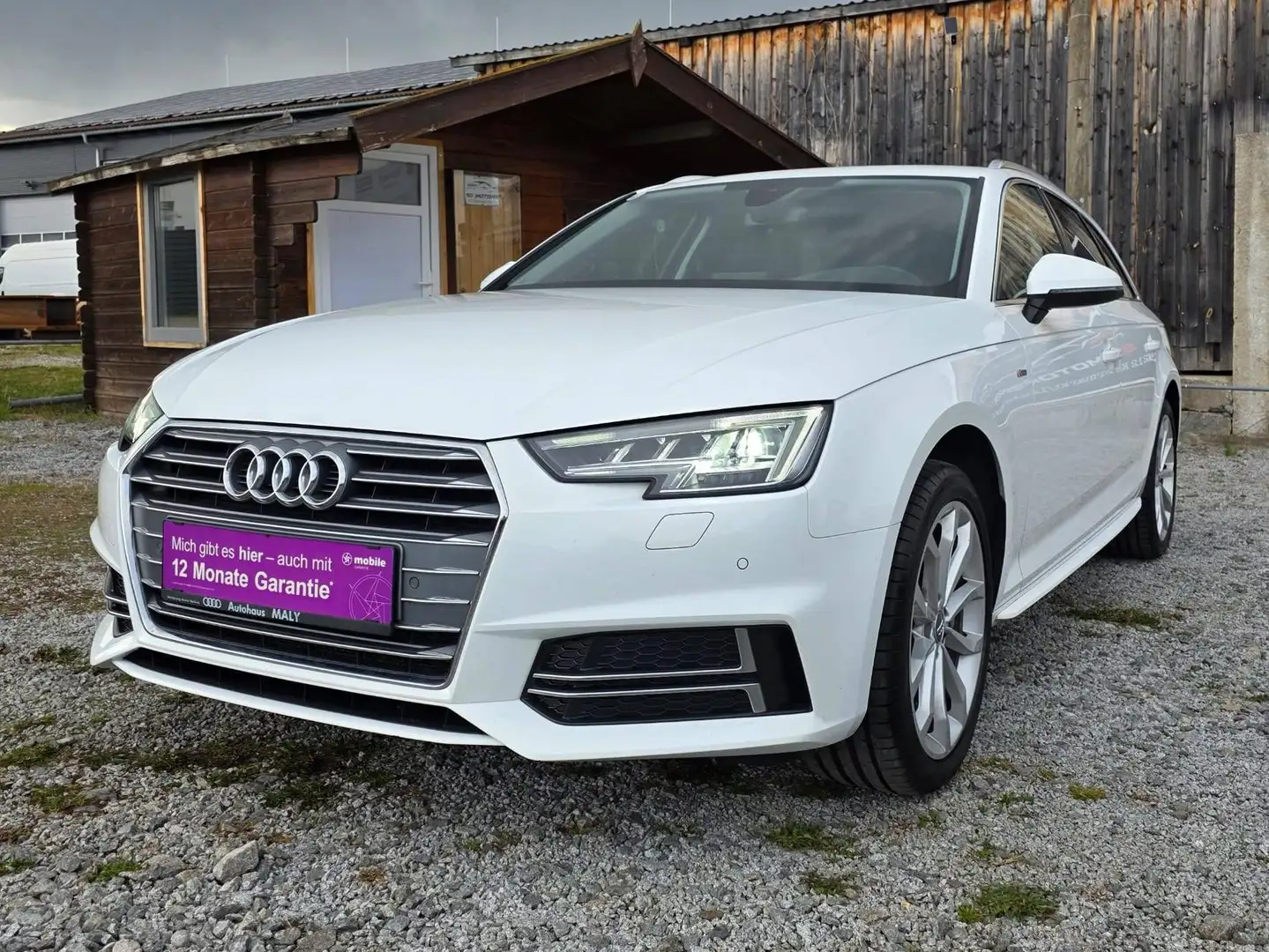 Audi A4 1 JAHR GEWÄHRLEISTUNG Weiß - 1