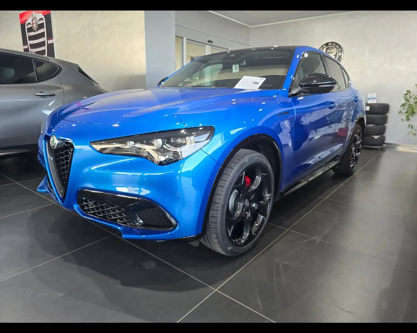 Alfa Romeo Stelvio My23 2.2 Turbo Diesel210 Cv Awd Competizione Blu/Azzurro - 1