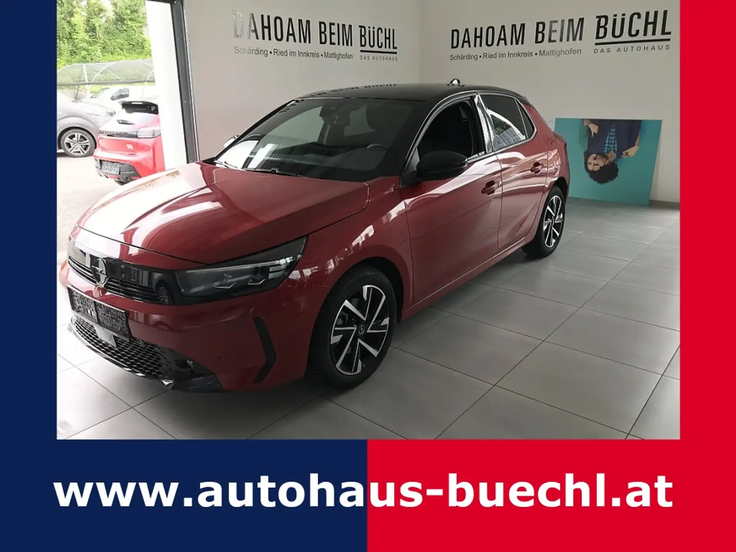 Opel Corsa 1,2 Direct Injection Turbo Euro 6.4  GS Rouge - 1