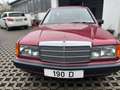 Mercedes-Benz 190 190 D fast aus 1.Hand , Oldtimerzulassung Rot - thumbnail 2