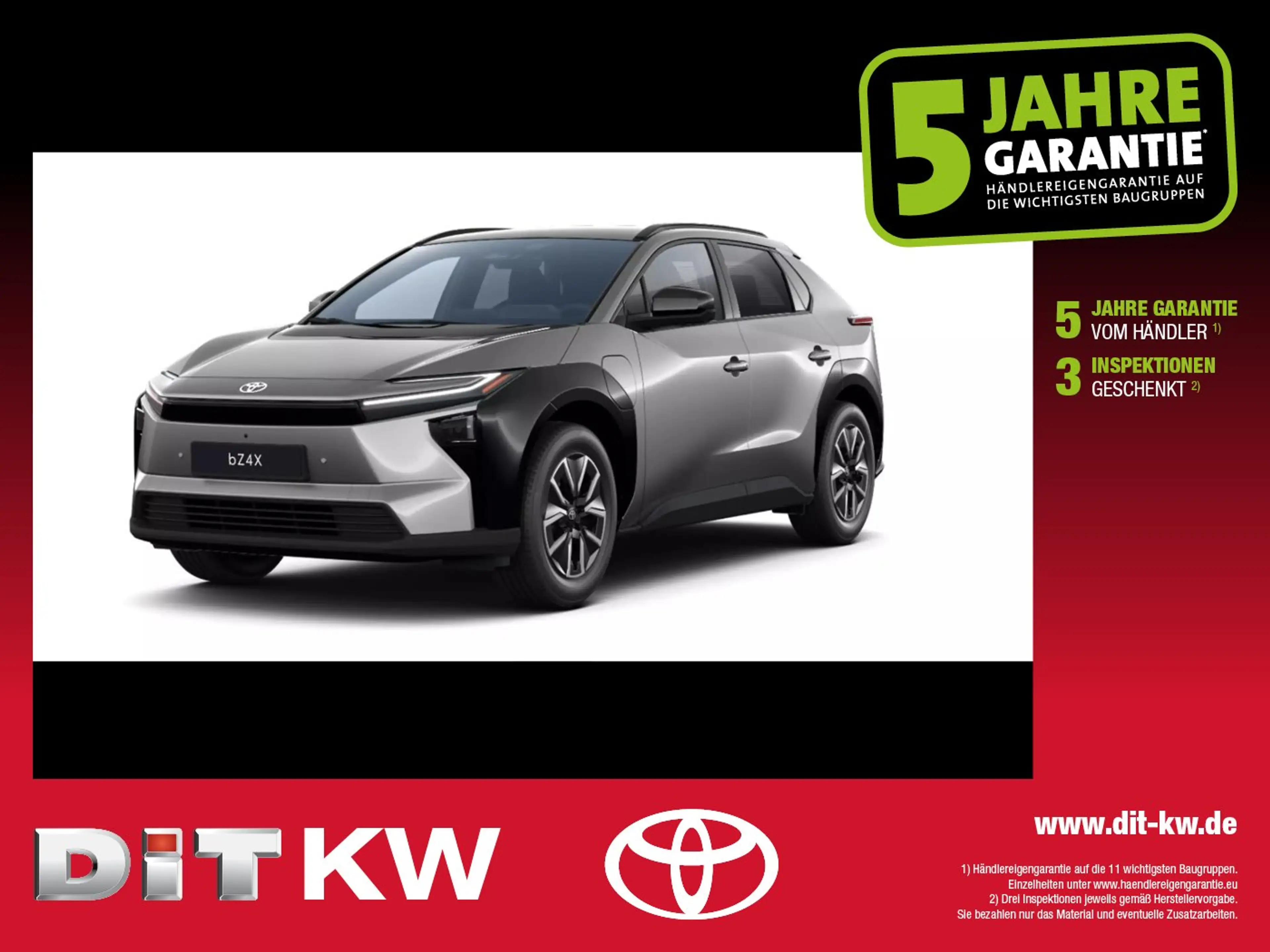 Toyota bZ4X FWD Lounge ACC LED Navi SHZ 2xKlima 360 PDC