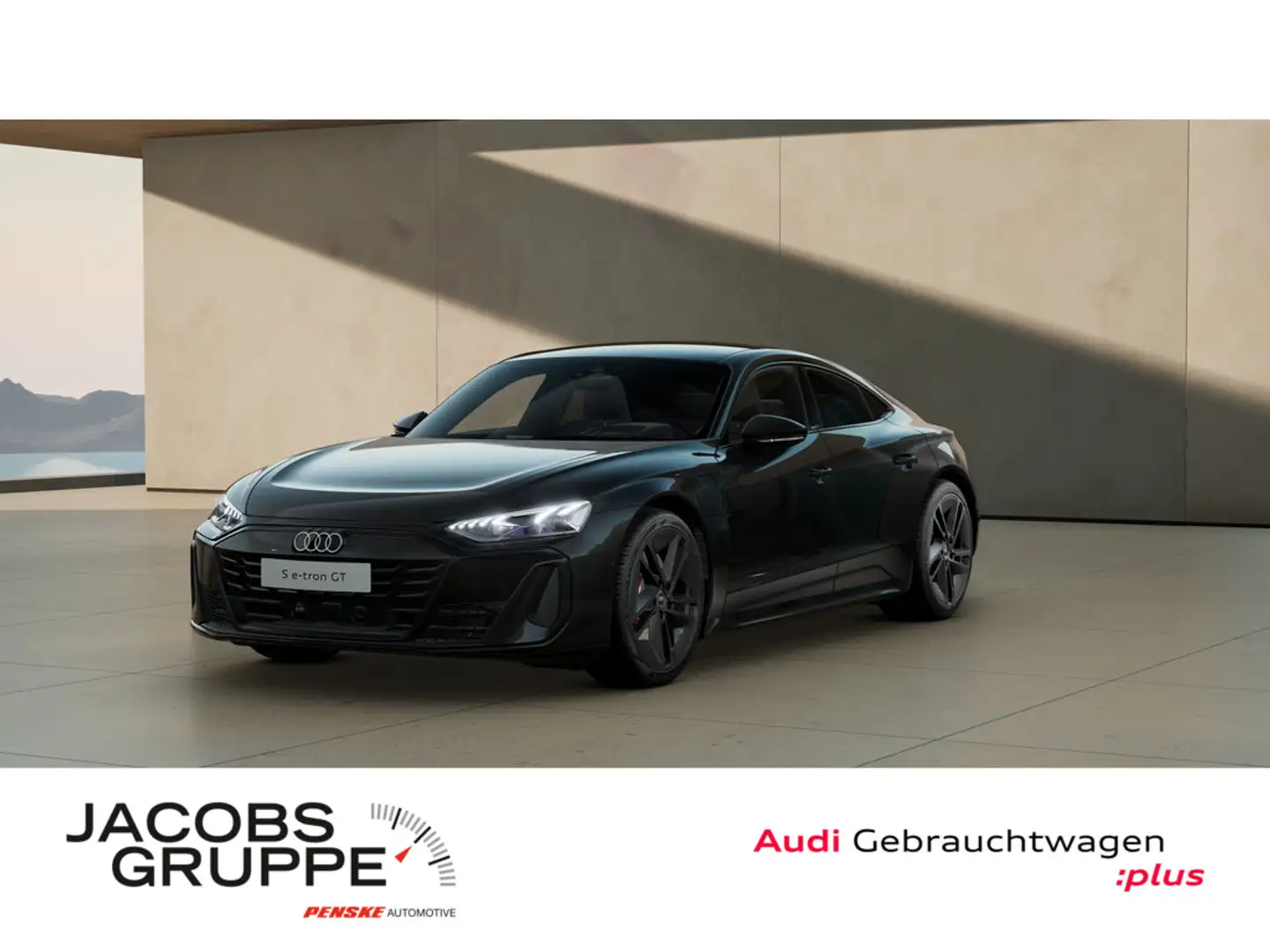 Audi e-tron GT S All Black/S-Sitze/Matrix/Pano/360°/HuD Schwarz - 1