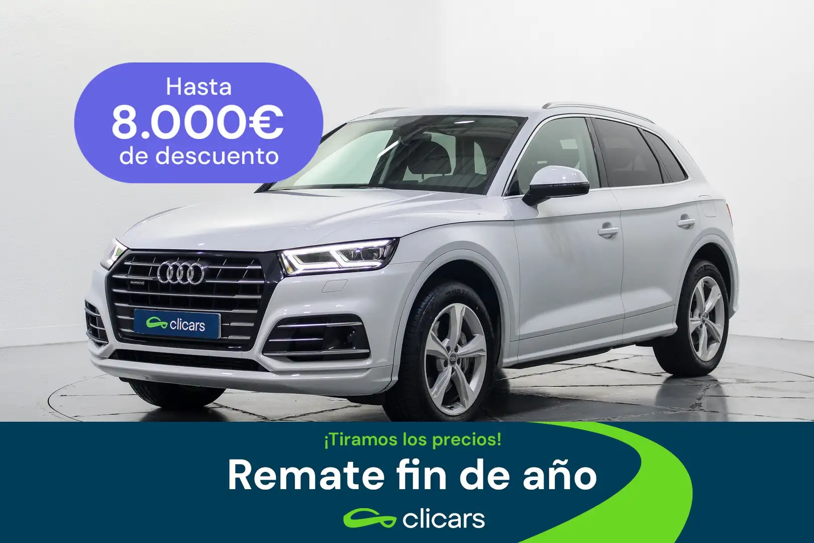 Audi Q5 55 TFSIe S line quattro-ultra S tronic Blanc - 1