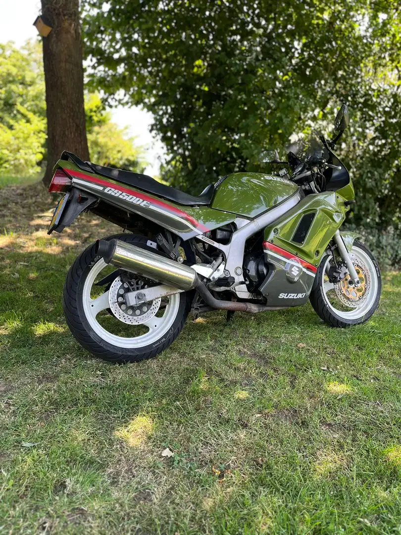 Suzuki GS 500 Suzuki GS500E Challenge Groen - 1