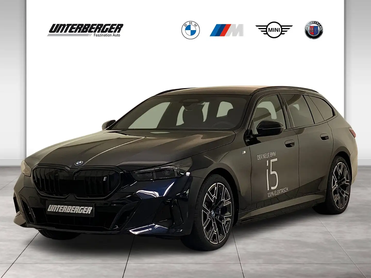 BMW i5 eDrive40 Touring M Sport DA+ PA+ HUD HK AHK Iconic Noir - 1