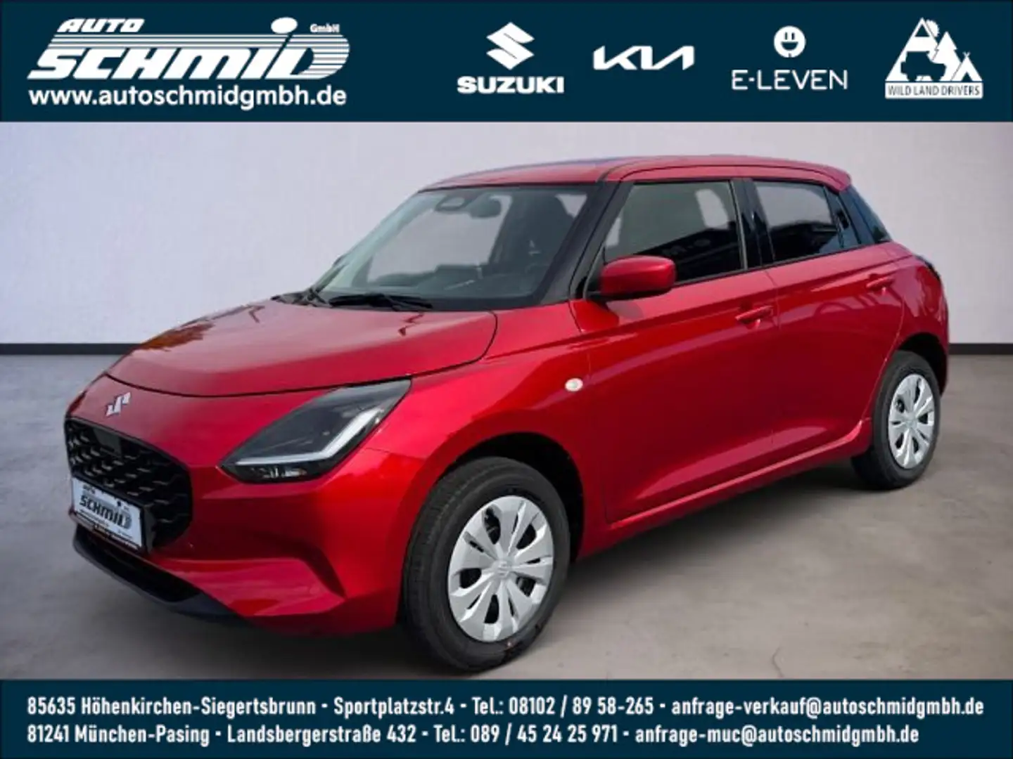 Suzuki Swift SWIFT CLUB HYBRID ALLGRIP Rosso - 1