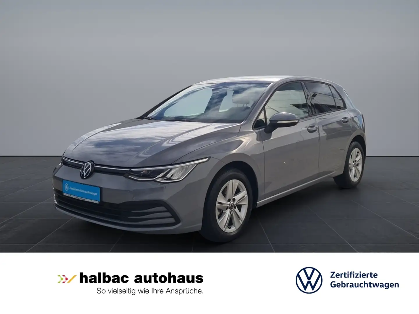 Volkswagen Golf 2.0 TDI +NAVI+STANDHEIZ+SHZ+PDC+LED+APPCONN+ACC Grau - 1