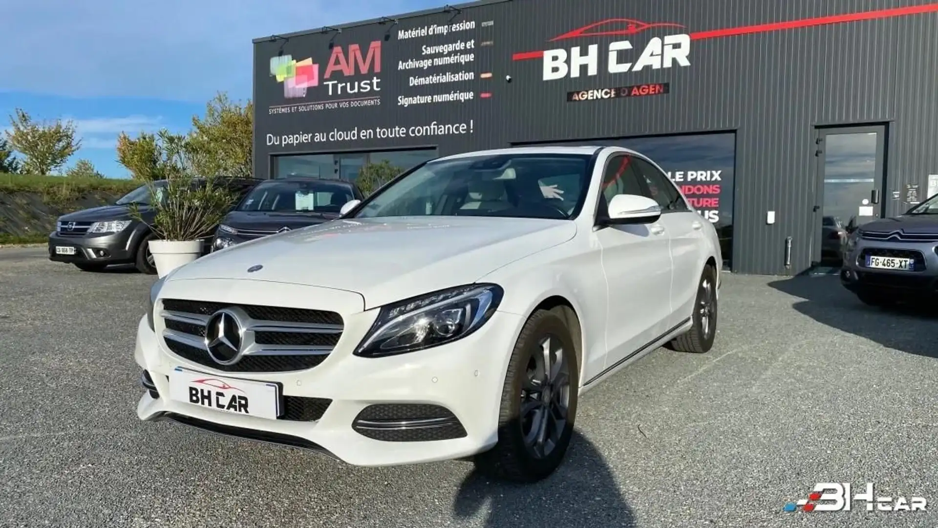 Mercedes-Benz C 250 2.0 250 210 EXECUTIVE 7G-TRONIC BVA Blanc - 1