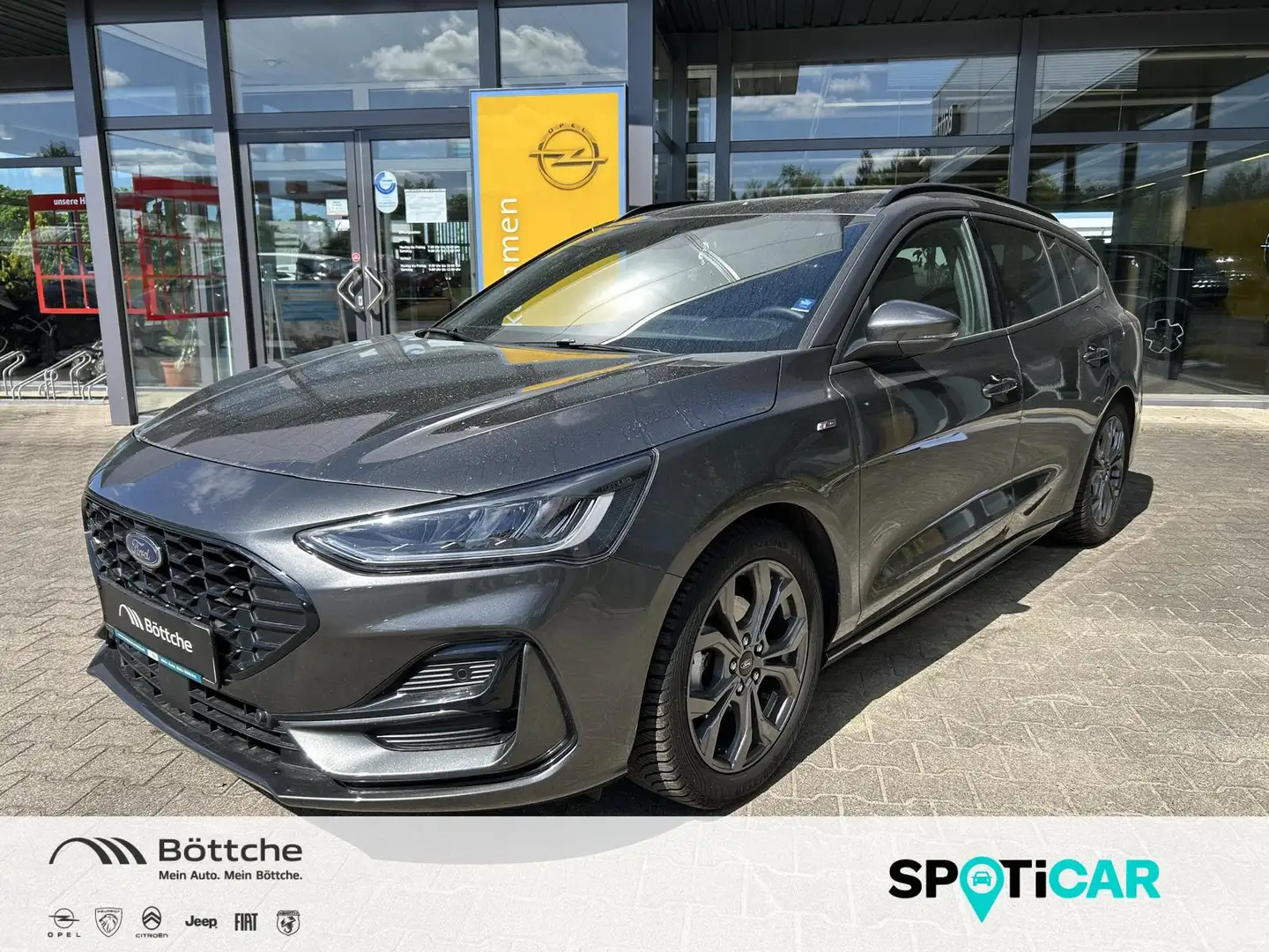Ford Focus ST-Line 1.0/125/LED/KAMERA/SHZ/Assistenzsysteme/Al Grau - 1