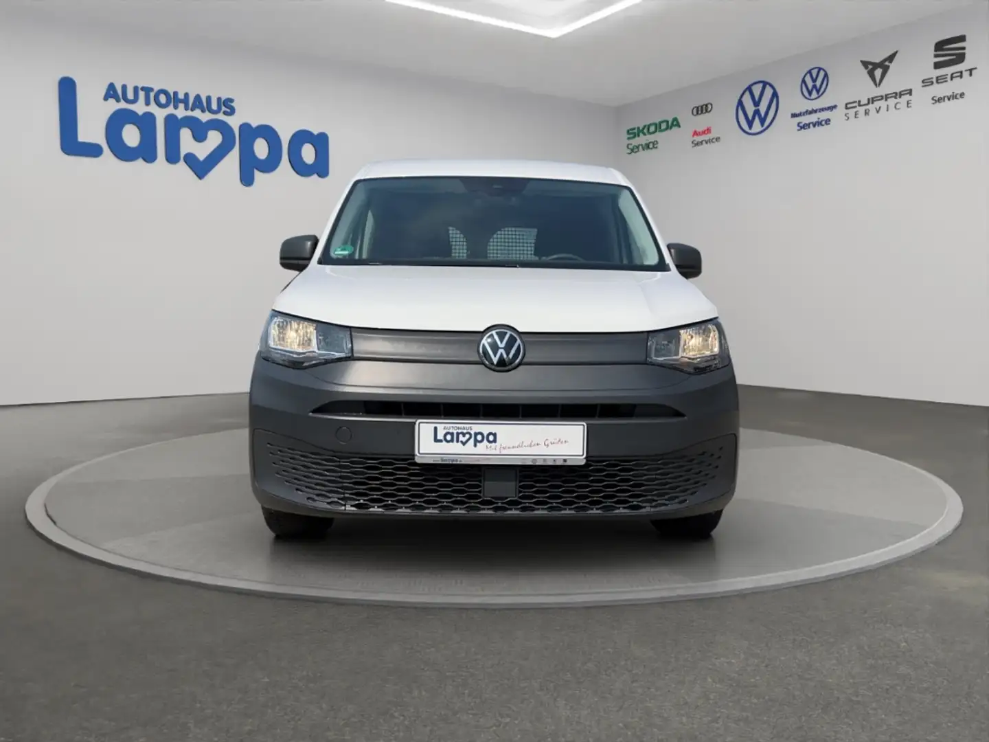 Volkswagen Caddy Cargo 2.0 TDI EcoProfi PDC,DAB+,Tel.-Vorb. Weiß - 2