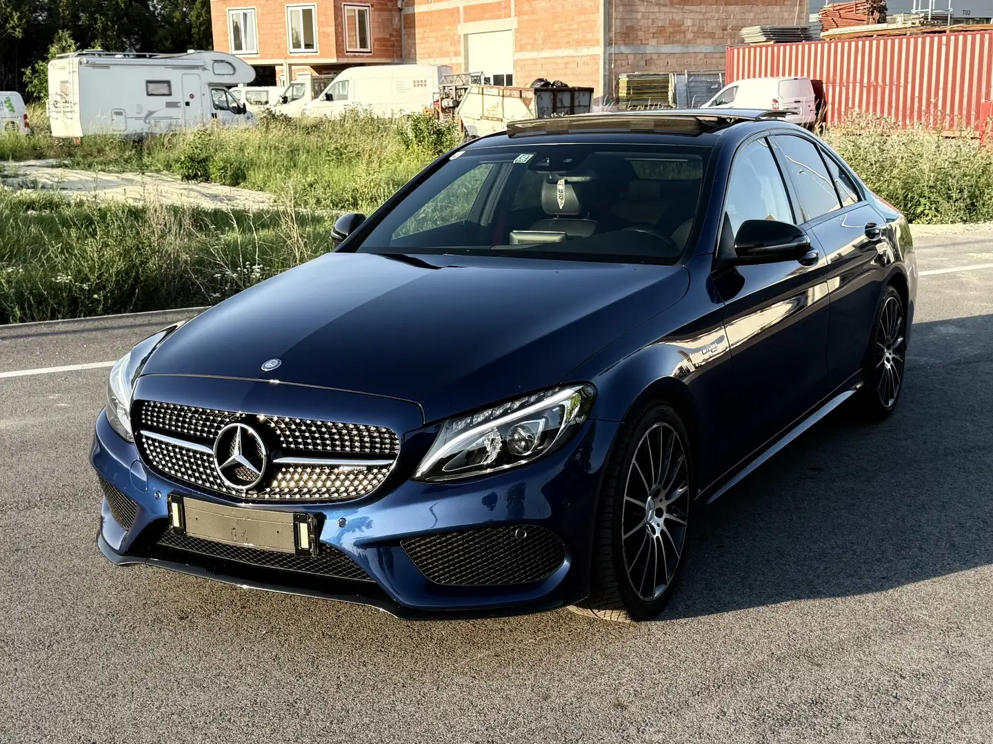 Mercedes-Benz C 43 AMG 4Matic 9G-TRONIC Blau - 2