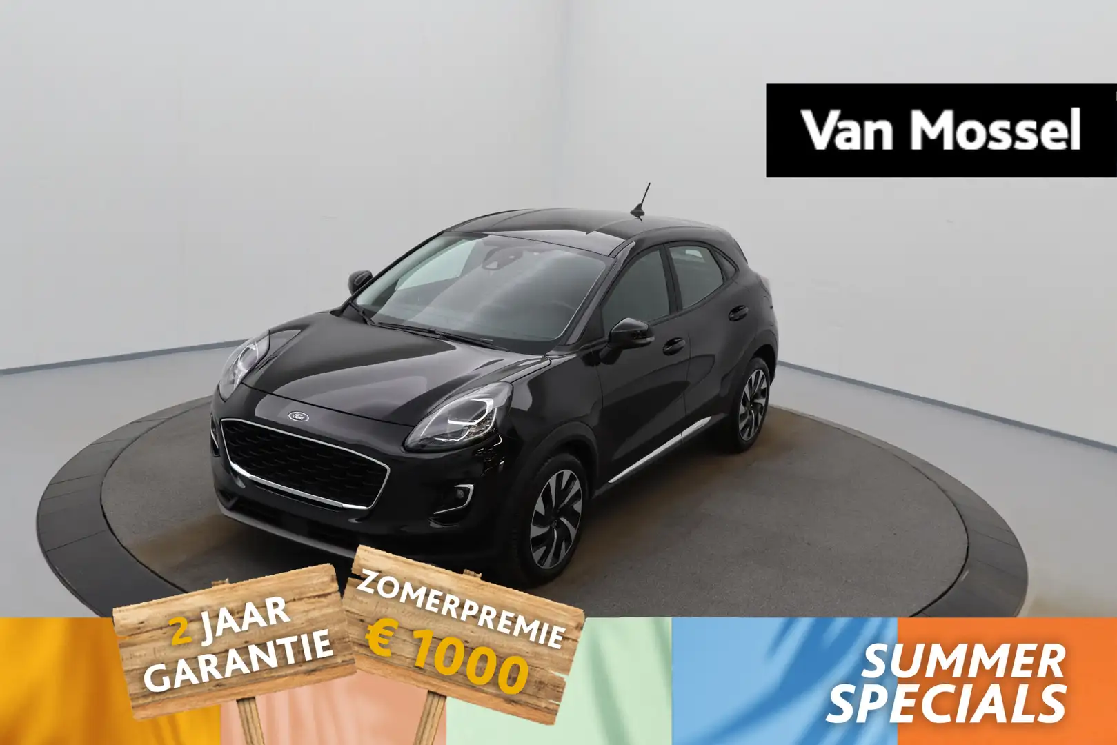Ford Puma Titanium - Automaat - Winterpack - Carplay Zwart - 1