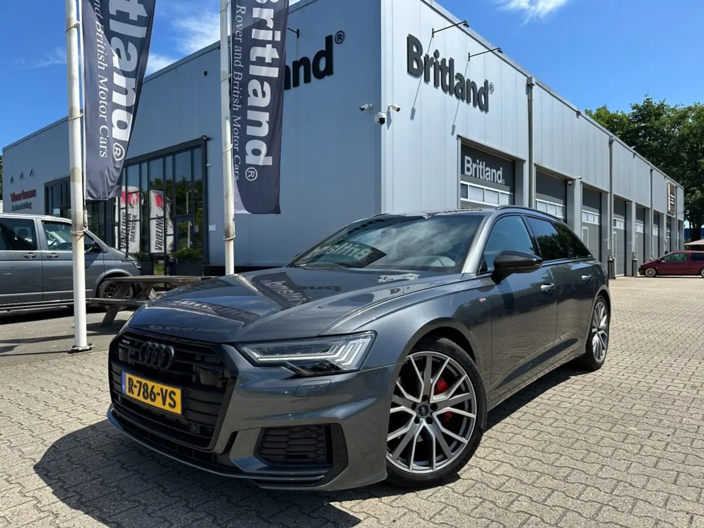 Audi A6 45 TFSI Quattro S-Line 2019 *Adaptive *Head-up *Tr Gris - 1