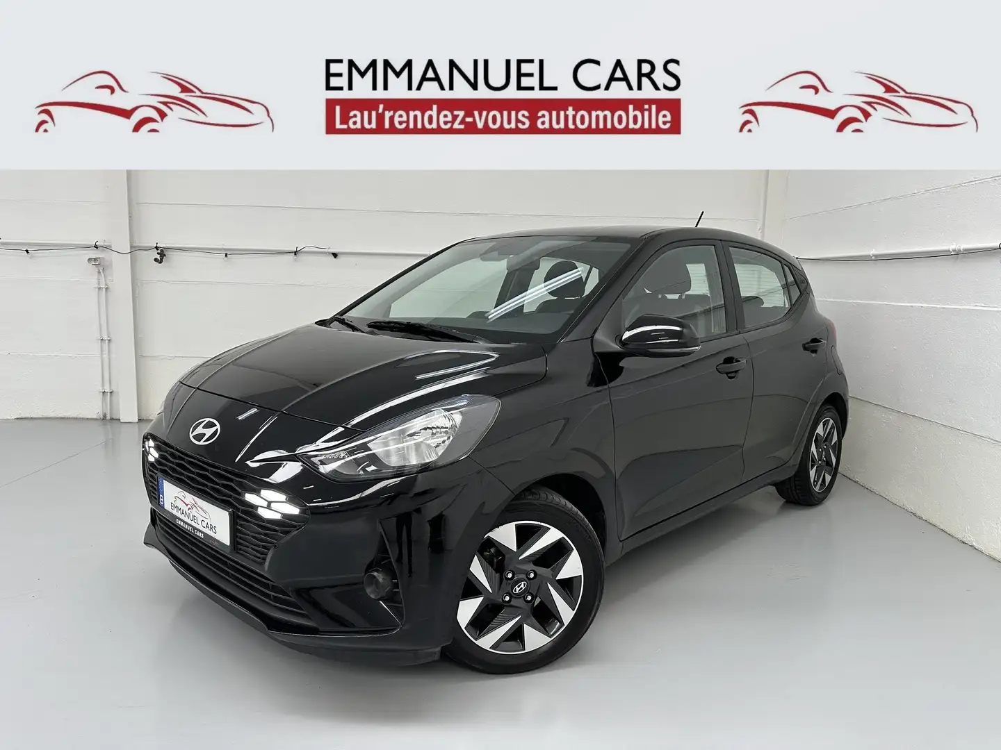 Hyundai i10 1.0i First Edition: CARPLAY, AIR-CO, JANTES ALU Noir - 1