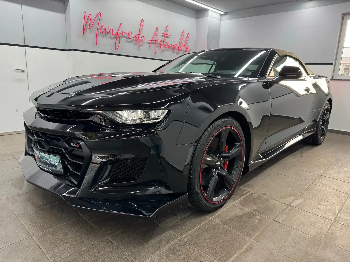 Chevrolet Camaro 6.2 2SS ZL1 Cabrio/Leder Rot/Memory/HUD Negro - 2