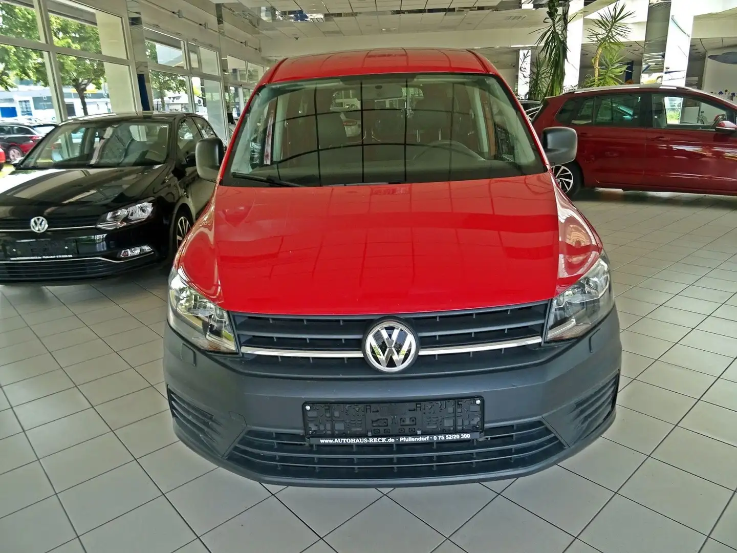 Volkswagen Caddy Nfz Maxi Kombi BMT Rot - 2
