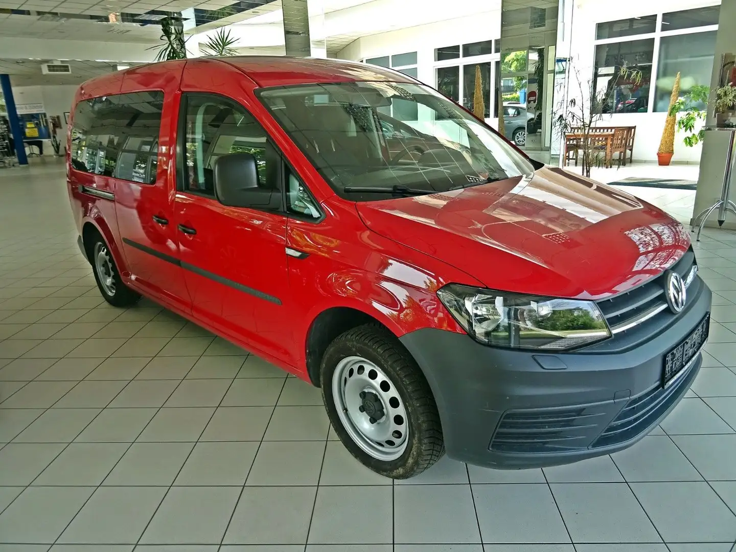 Volkswagen Caddy Nfz Maxi Kombi BMT Rot - 1