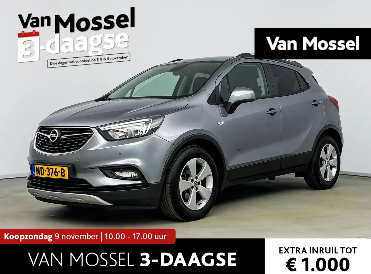 Opel Mokka X 1.4 Turbo Edition | Achteruitrijcamera | Cruise Co Gris - 1