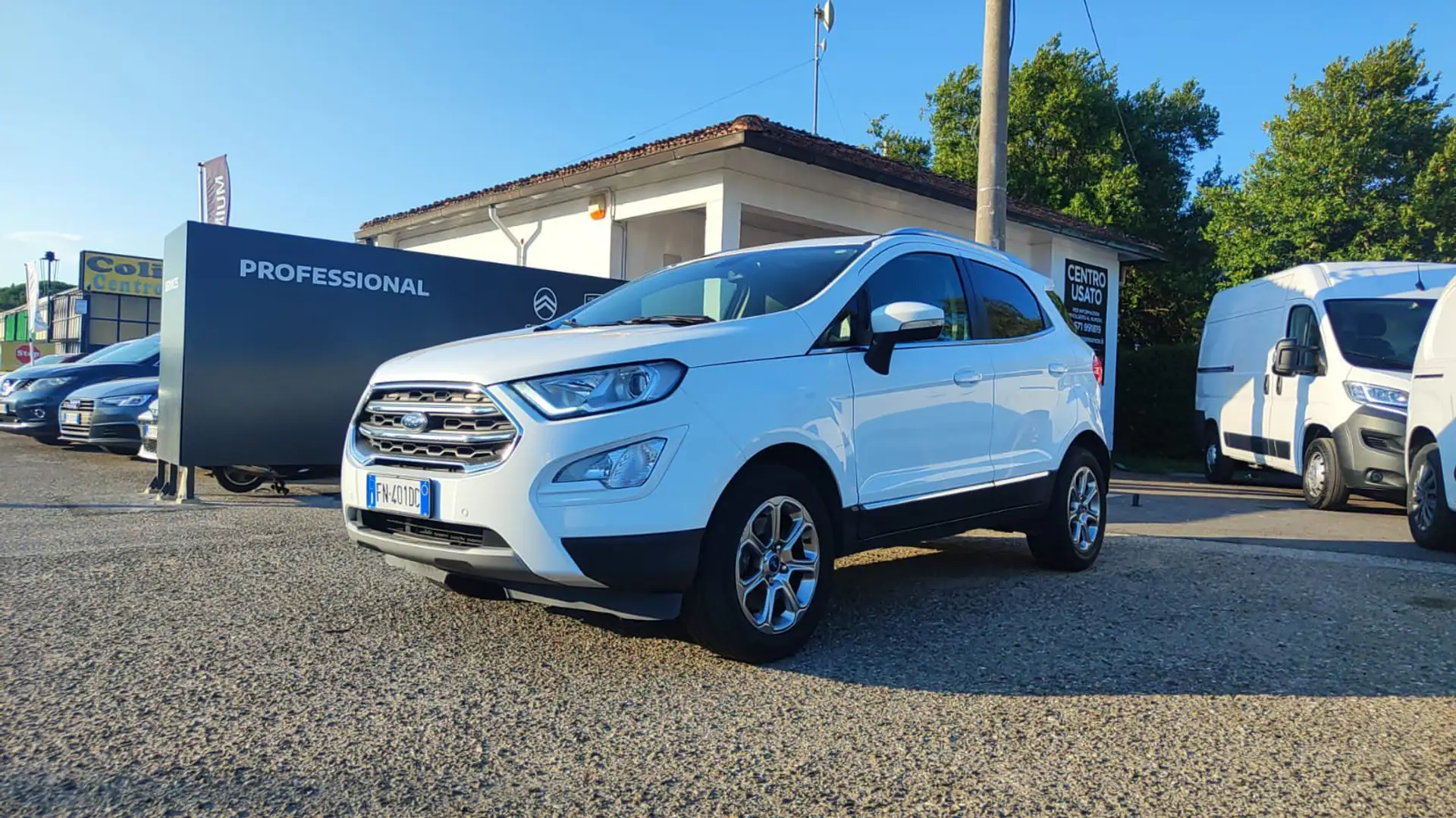 Ford EcoSport 1.5 TDCi 100 CV Start&Stop Titanium Alb - 1