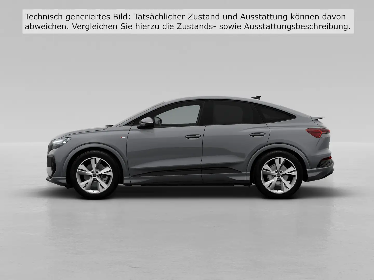 Audi Q4 e-tron Q4 Sportback 50 QUATTRO S-LINE MATRIX-LED OPTIK- Grau - 2