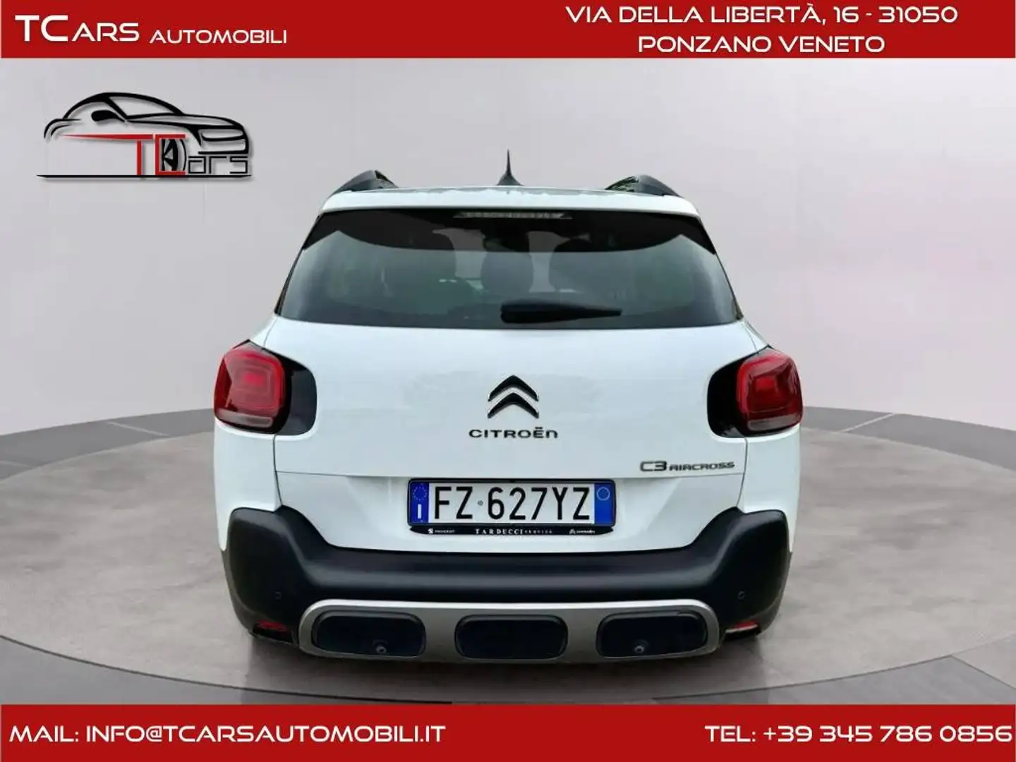 Citroen C3 Aircross 1.5 DIESEL - SOLO 47.000 KM - GARANZIA TCARS Blanc - 1