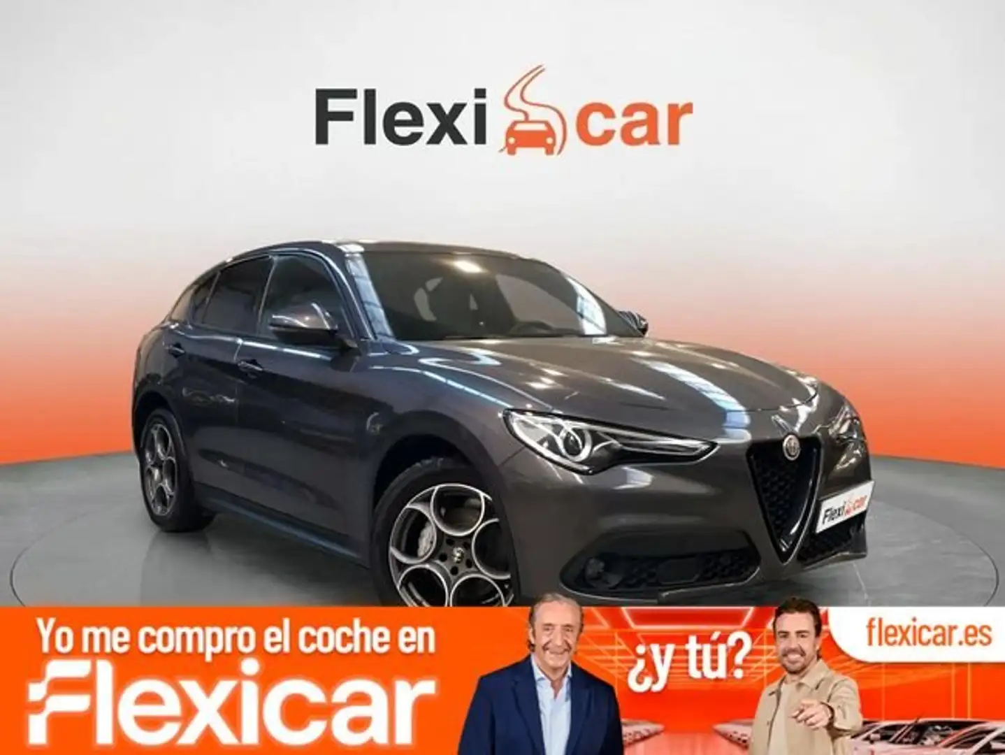 Alfa Romeo Stelvio 2.2 Diesel 140kW (190cv) SPRINT AWD Gris - 1
