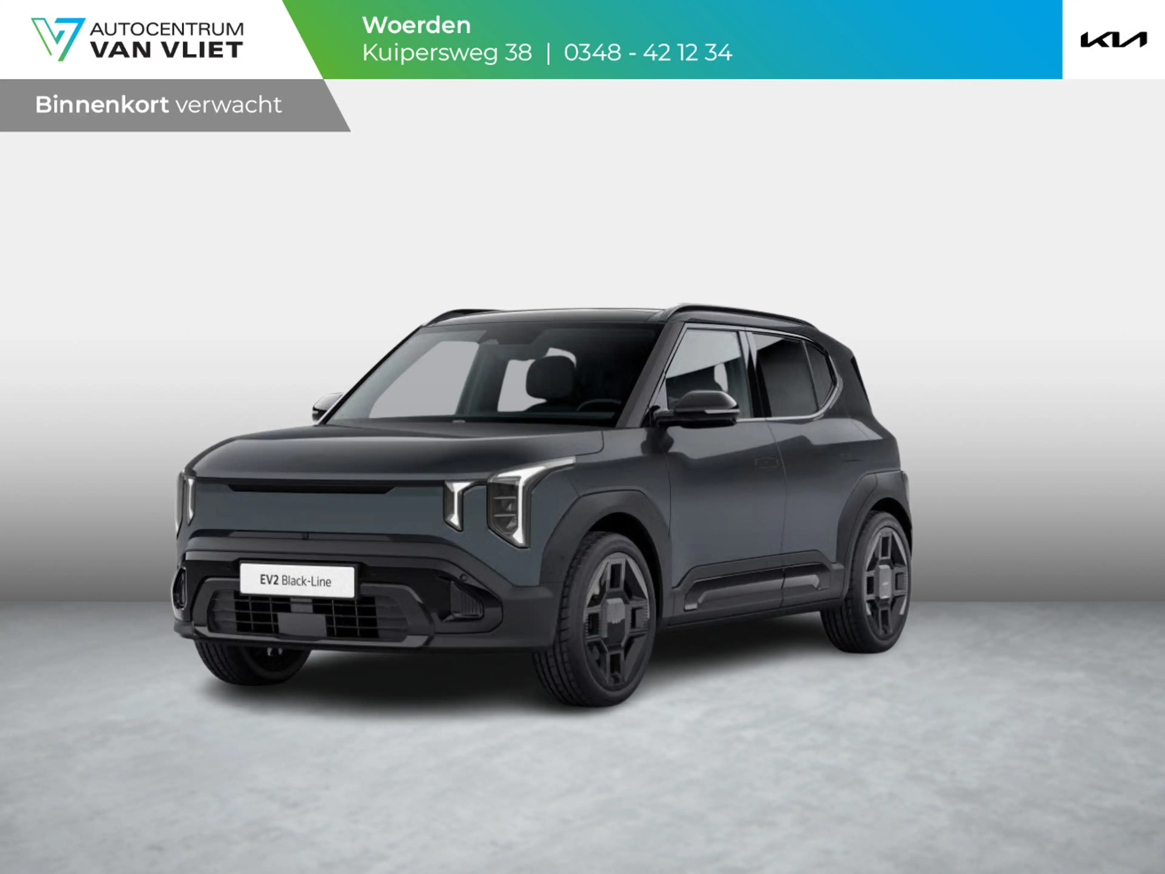 Kia EV2 Black-Line 61 kWh | Actieprijs* | Navi. | Clima. |