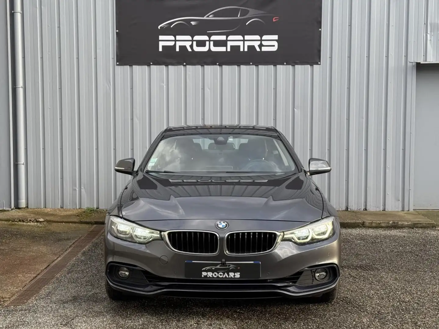 BMW 420 Coupé 420i 184 ch BVA Sport  8 Gris - 2
