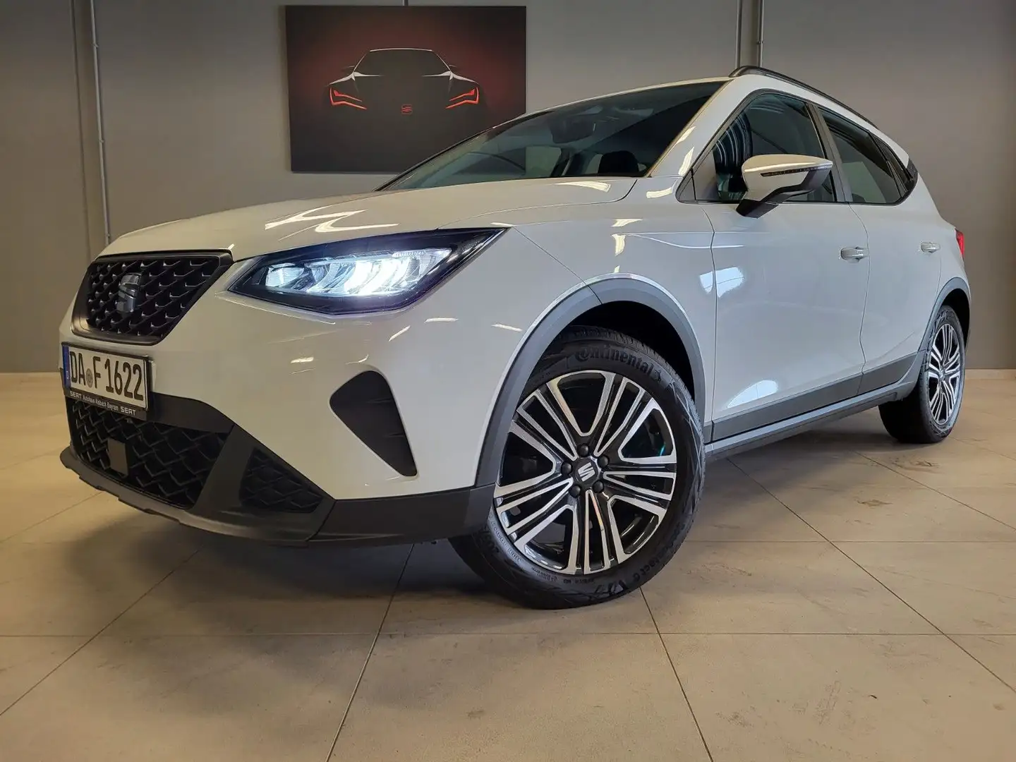 SEAT Arona -Style Edition- 1.0 TSI DSG *Navi*Sitzh.* Wit - 2