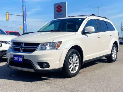 White 2018 Dodge Journey SUV / Crossover All-Wheel Drive Automatic
