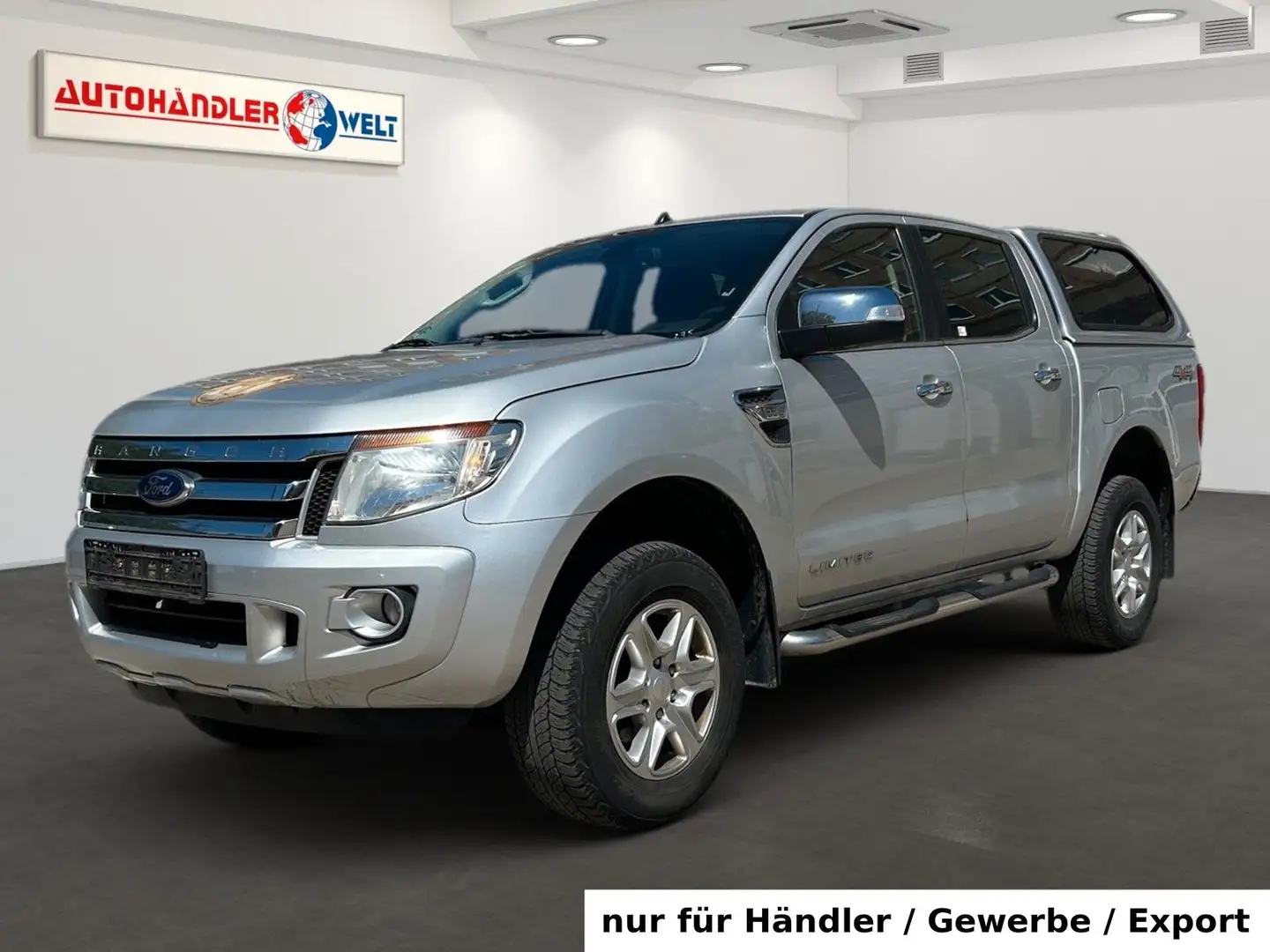 Ford Ranger 3.2 TDCi 4x4 Doppelkabine AAC Leder SHZ Silber - 1