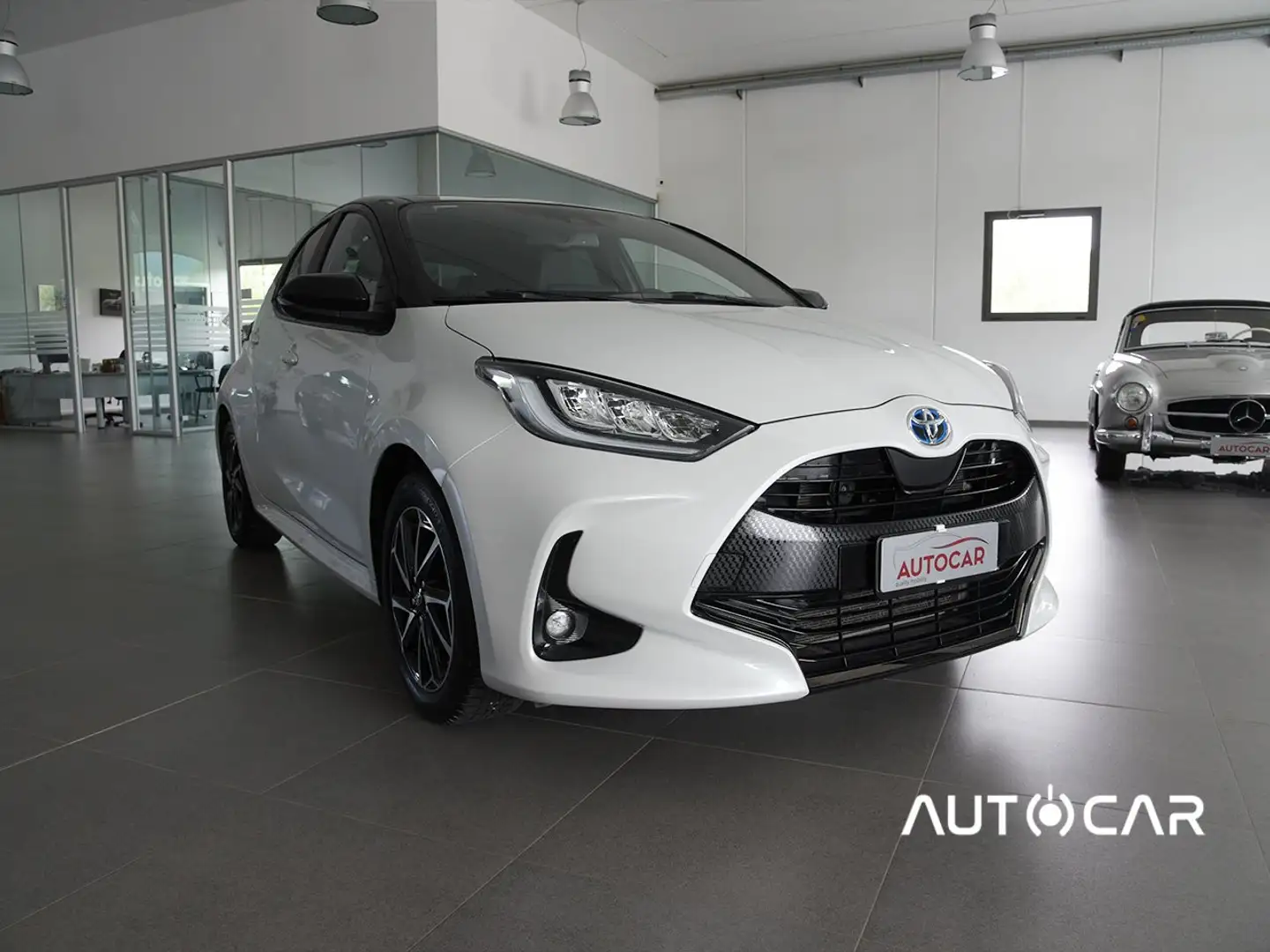 Toyota Yaris Yaris 1.5h Style Ibrido Blanc - 1