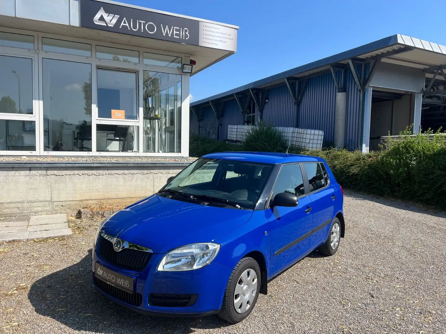 Skoda Fabia Cool Edition/KLIMA/CD/1-HAND/HU-NEU/ Blauw - 1