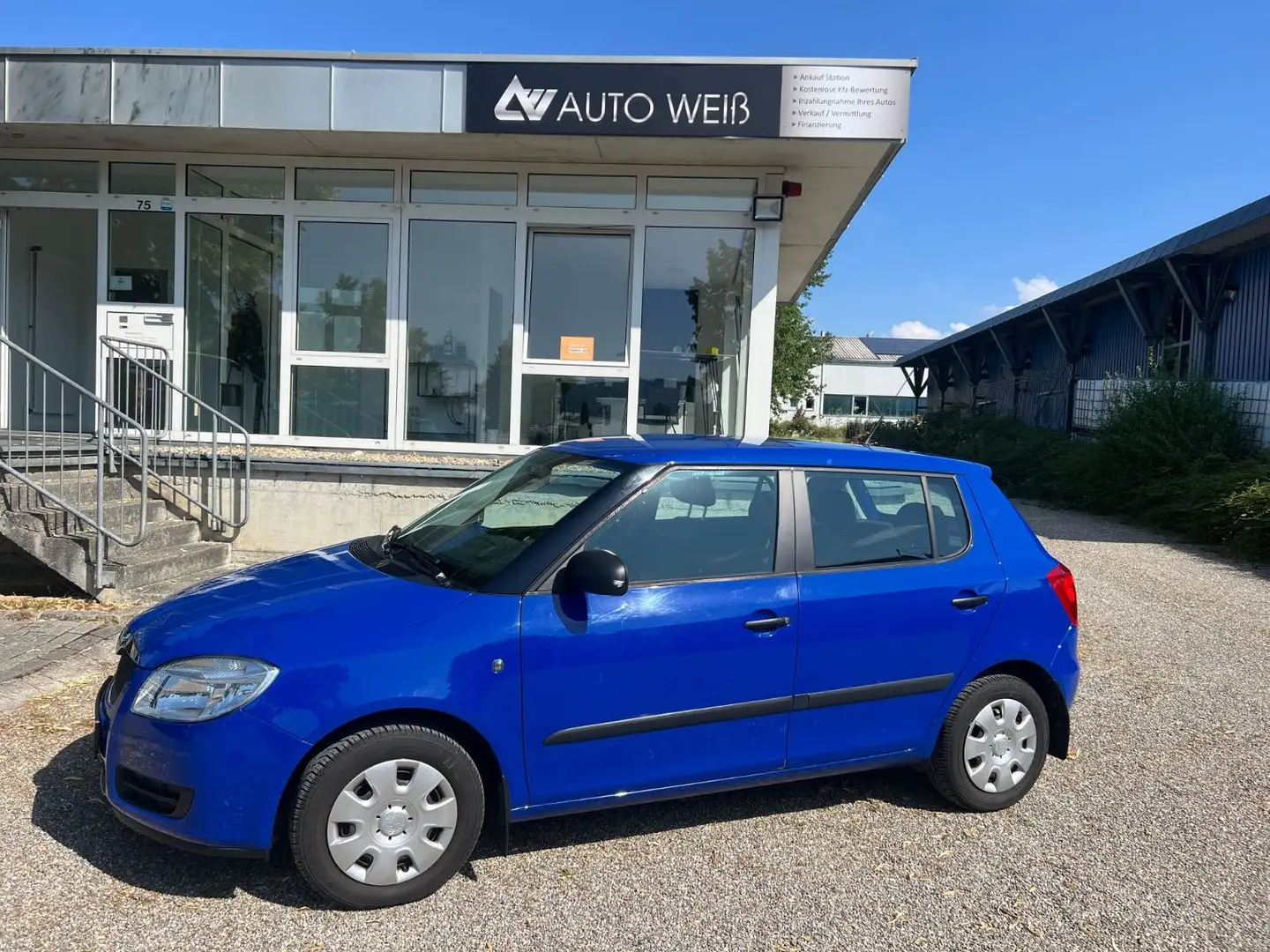 Skoda Fabia Cool Edition/KLIMA/CD/1-HAND/HU-NEU/ Blauw - 2