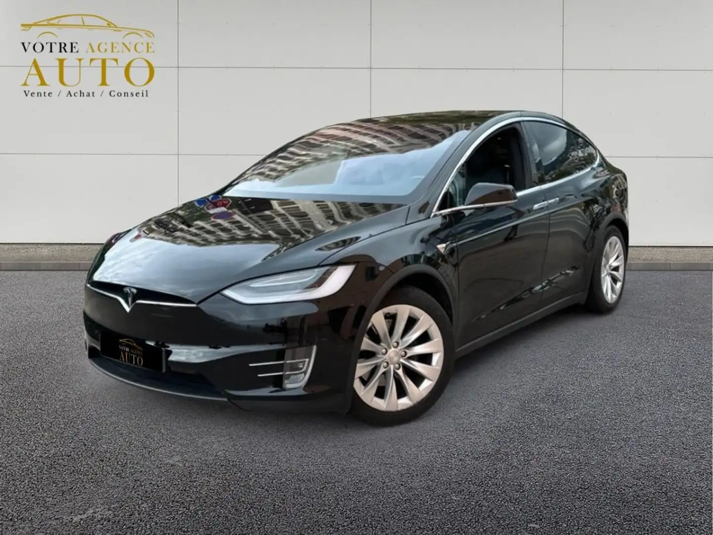 Tesla Model X Long Range Plus PHASE 2 7Places Noir - 1