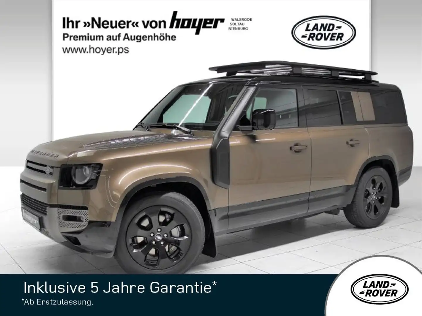 Land Rover Defender 130 D300 X-Dynamic HSE AHK Pano 8Sitze Braun - 1