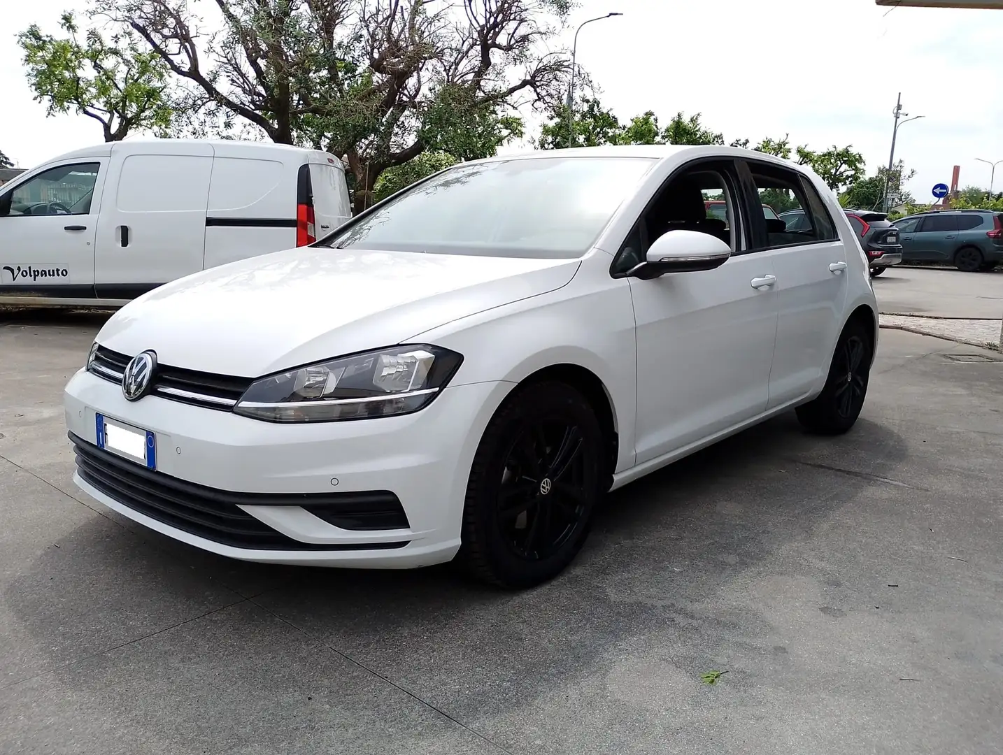 Volkswagen Golf Golf 5p 1.6 tdi Business 115cv Weiß - 1
