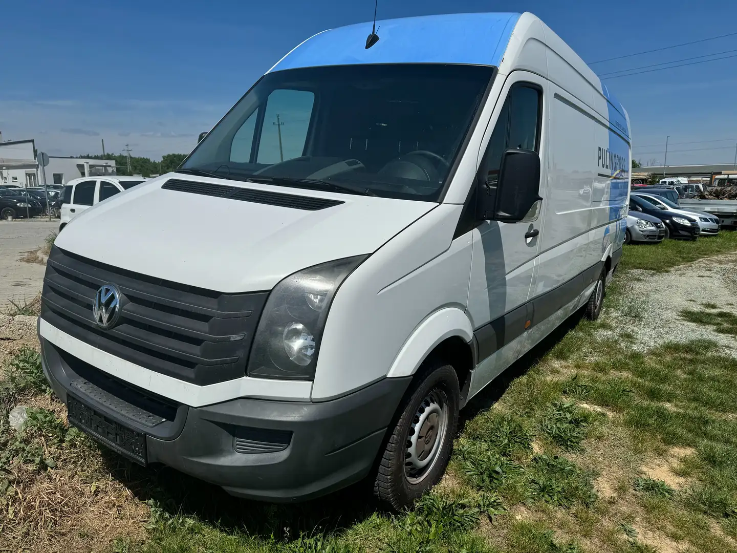 Volkswagen Crafter 35 lang L4H2 Hochdach Netto:7.998 Weiß - 2