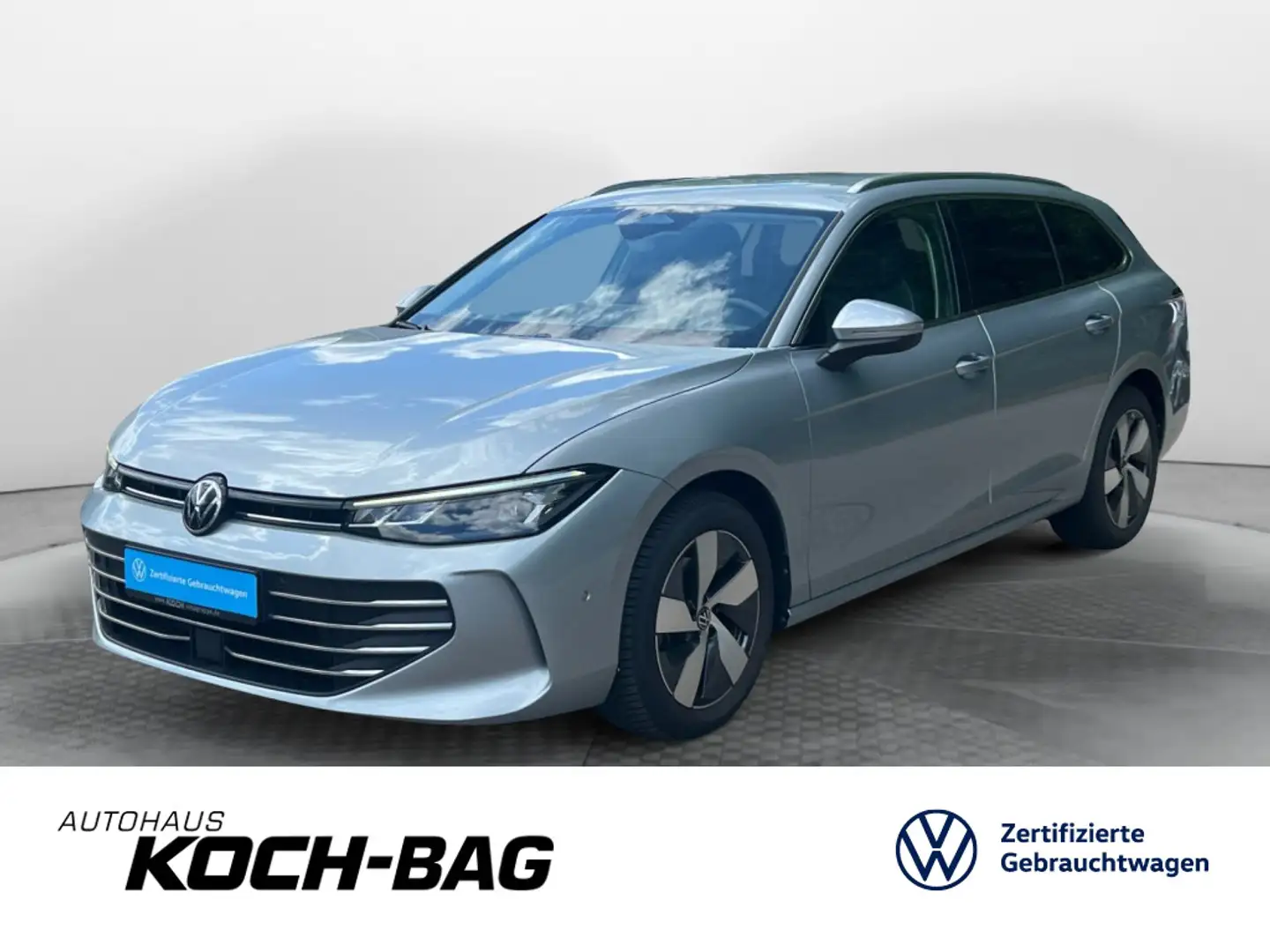 Volkswagen Passat Variant 2.0TDI Business DSG Navi LED HUD Argent - 1