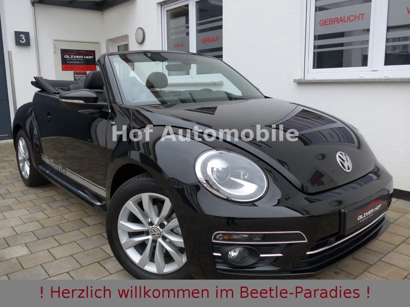 Volkswagen Beetle 1.2TSI Sound Plus Leder Fender AppCo. Schwarz - 1