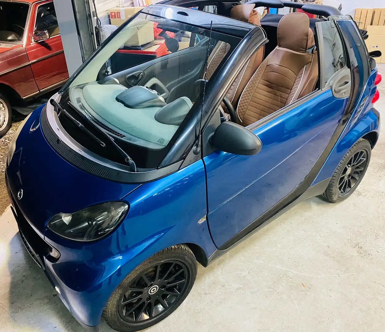 smart forTwo 451 CABRIO - 70€ FINANZIERUNG + INZAHLUNG MÖ Blau - 2