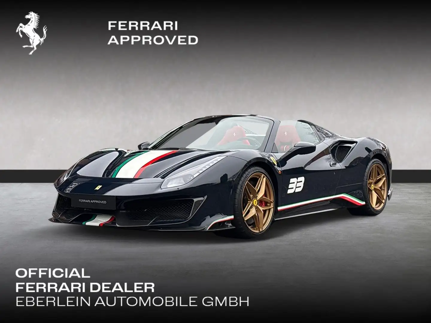 Ferrari 488 Pista Spider Kék - 1