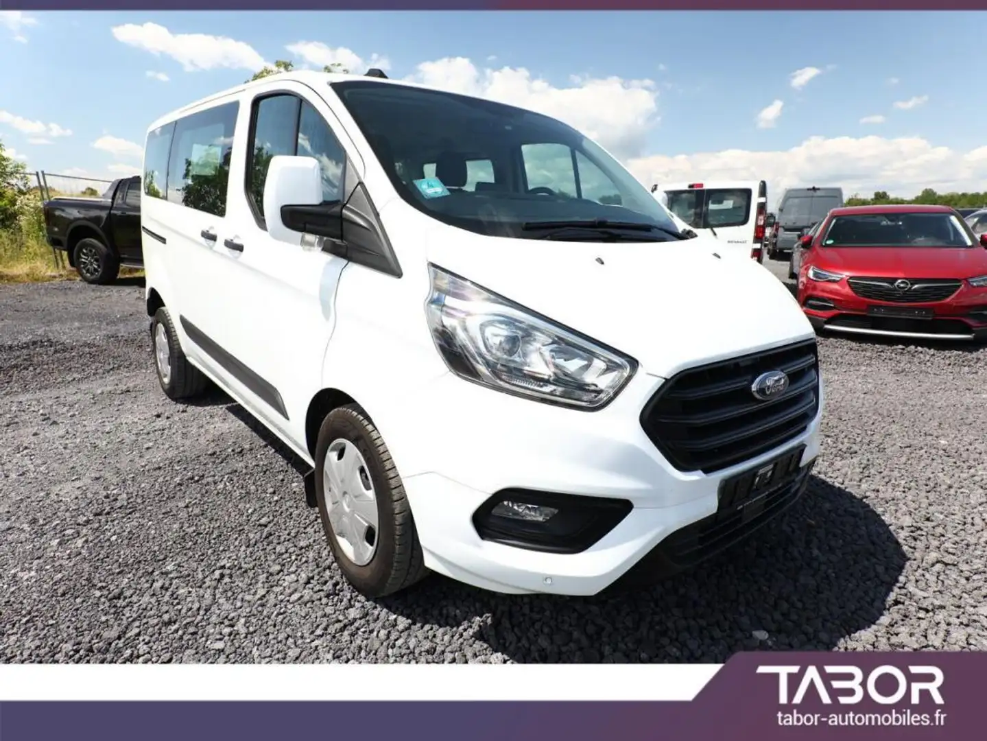 Ford Transit Custom 2.0 TDCi 320 L1 9P GPS PDC Blanc - 2