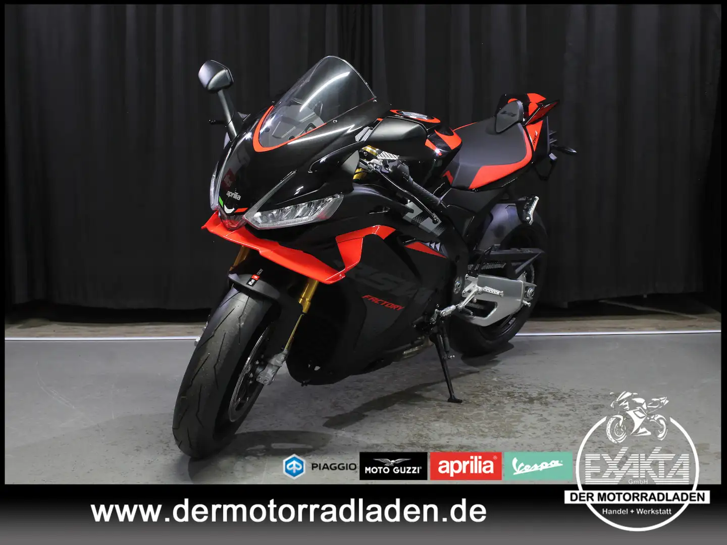 Aprilia RSV4 RSV4 1100 FACTORY E5+ DARK KRAKEN Schwarz - 1