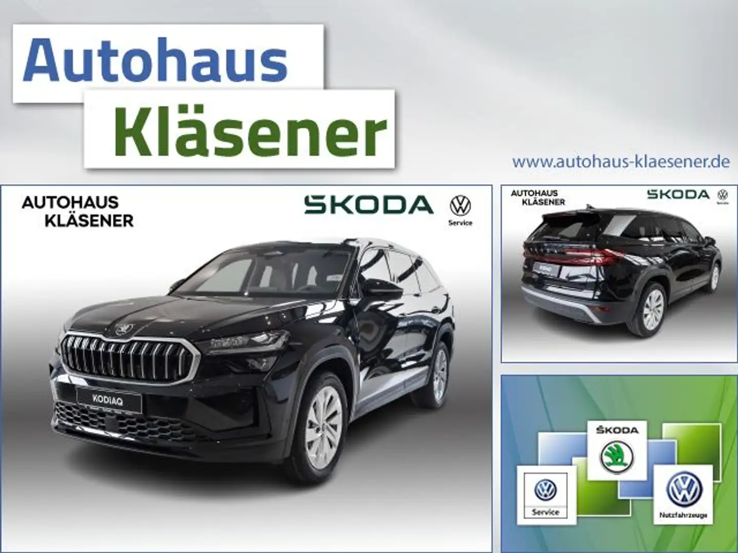 Skoda Kodiaq Selection 2,0 TDI DSG 4x4 Bluetooth Navi Schwarz - 1
